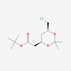 (4R-cis)-6-Chloromethyl-2,2-dimethyl-1,3-dioxane-4-acetic Acid tert-Butyl EsterͼƬ