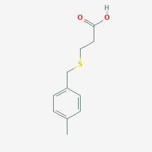 3-(4-Methyl-benzylsulfanyl)-propionic acidͼƬ