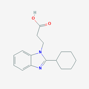 3-(2-Cyclohexyl-benzoimidazol-1-yl)-propionicacidͼƬ