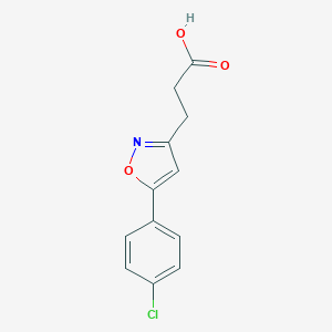 5-(4-Chlorophenyl)isoxazole-3-propionic AcidͼƬ