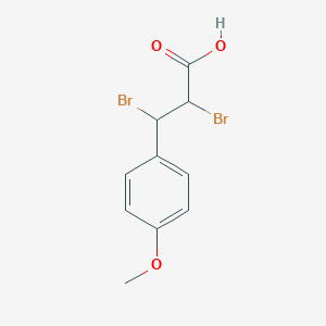 2,3-Dibromo-3-(p-methoxyl)phenyl Propionic AcidͼƬ