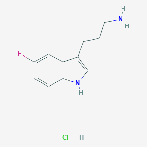 3-(5-Fluoro-1H-indol-3-yl)propan-1-amine HydrochlorideͼƬ