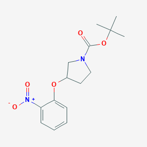 tert-Butyl 3-(2-nitrophenoxy)pyrrolidine-1-carboxylateͼƬ