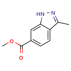 Methyl 3-methyl-2H-indazole-6-carboxylateͼƬ