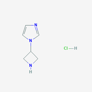 1-(Azetidin-3-yl)-1H-imidazole DihydrochlorideͼƬ