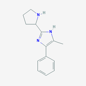 5-Methyl-4-phenyl-2-(pyrrolidin-2-yl)-1H-imidazoleͼƬ