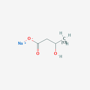 rac 3-Hydroxybutyric Acid-13C4 Sodium Salt图片