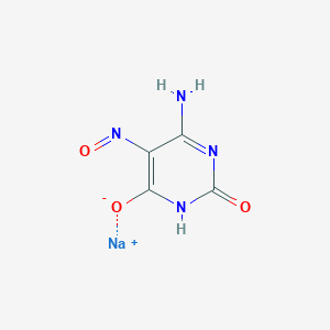 4-Amino-2,6-dihydroxy-5-nitrosopyrimidine Sodium SaltͼƬ