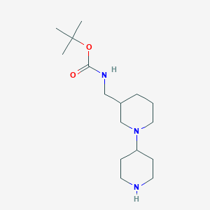 tert-Butyl(1,4'-bipiperidin-3-ylmethyl)-carbamateͼƬ