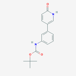 tert-Butyl(3-(6-hydroxypyridin-3-yl)phenyl)carbamateͼƬ