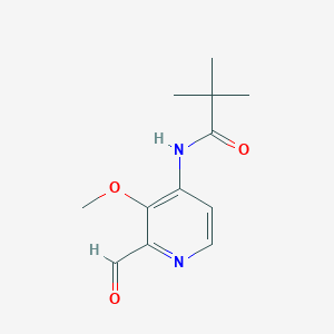 N-(2-Formyl-3-methoxypyridin-4-yl)pivalamideͼƬ