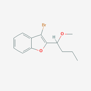 3-Bromo-2-(1-methoxybutyl)benzofuranͼƬ