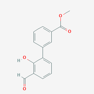 2-Formyl-6-(3-methoxycarbonylphenyl)phenolͼƬ