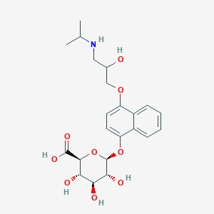 4-Hydroxy Propranolol-D-Glucuronide(Mixture of Diastereomers)ͼƬ