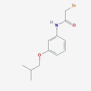 2-Bromo-N-(3-isobutoxyphenyl)acetamideͼƬ