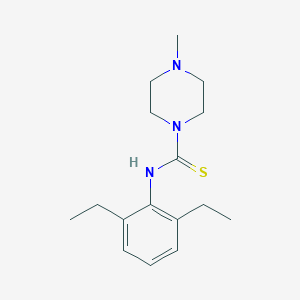 N-(2,6-Diethylphenyl)-4-methylpiperazine-1-carbothioamideͼƬ