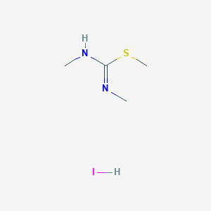 (Z)-N,N'-dimethyl(methylsulfanyl)methanimidamide hydroiodideͼƬ