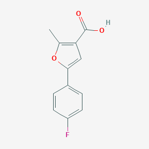 5-(4-Fluoro-phenyl)-2-methyl-furan-3-carboxylic acidͼƬ