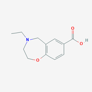 4-ethyl-2,3,4,5-tetrahydrobenzo[f][1,4]oxazepine-7-carboxylic acidͼƬ