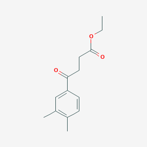 Ethyl 4-(3,4-dimethylphenyl)-4-oxobutyrateͼƬ