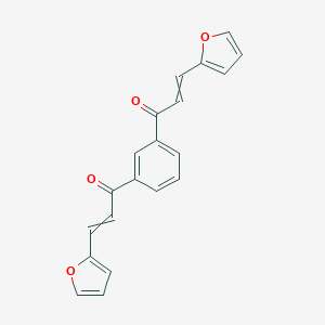 3-(2-furyl)-1-{3-[3-(2-furyl)acryloyl]phenyl}-2-propen-1-oneͼƬ