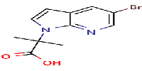 2-{5-bromo-1H-pyrrolo[2,3-b]pyridin-1-yl}-2-methylpropanoicacidͼƬ