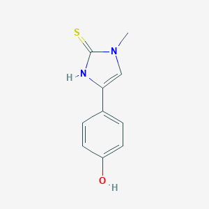 4-(2-mercapto-1-methyl-1H-imidazol-4-yl)phenolͼƬ