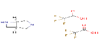 (1R,5R)-3-methyl-3,6-diazabicyclo[3,2,0]heptanebis(trifluoroaceticacid)图片