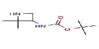 tert-butylN-(2,2-dimethylazetidin-3-yl)carbamateͼƬ