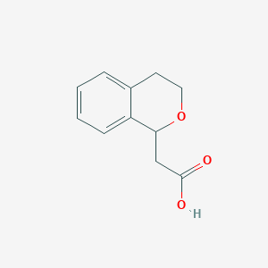 2-(3,4-dihydro-1H-2-benzopyran-1-yl)aceticacidͼƬ