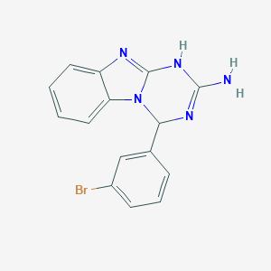 4-(3-bromophenyl)-1,4-dihydro[1,3,5]triazino[1,2-a]benzimidazol-2-amineͼƬ