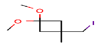 1-(iodomethyl)-3,3-dimethoxy-1-methylcyclobutaneͼƬ