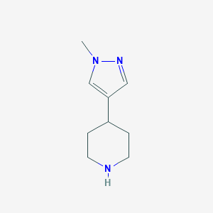 4-(1-methyl-1H-pyrazol-4-yl)piperidineͼƬ