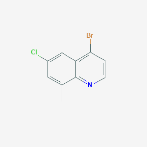 4-Bromo-6-chloro-8-methylquinolineͼƬ