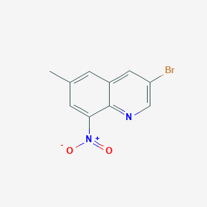 3-Bromo-6-methyl-8-nitroquinolineͼƬ