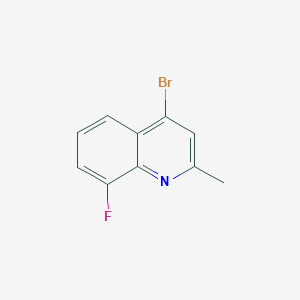 4-Bromo-8-fluoro-2-methylquinolineͼƬ