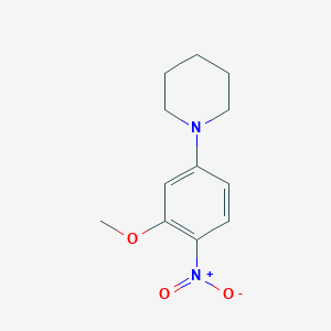 1-(3-Methoxy-4-nitrophenyl)piperidineͼƬ