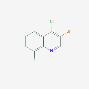 3-Bromo-4-chloro-8-methylquinolineͼƬ