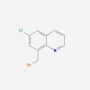 8-(Bromomethyl)-6-chloroquinolineͼƬ