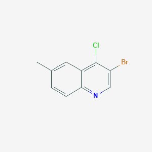 3-Bromo-4-chloro-6-methylquinolineͼƬ