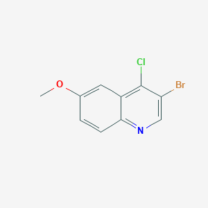 3-Bromo-4-chloro-6-methoxyquinolineͼƬ