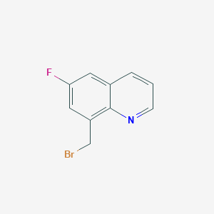 8-(Bromomethyl)-6-fluoroquinolineͼƬ