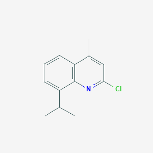 2-chloro-4-methyl-8-(propan-2-yl)quinolineͼƬ