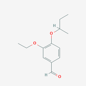 4-sec-butoxy-3-ethoxybenzaldehydeͼƬ