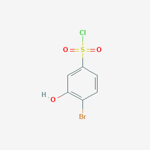 4-bromo-3-hydroxybenzene-1-sulfonyl chlorideͼƬ