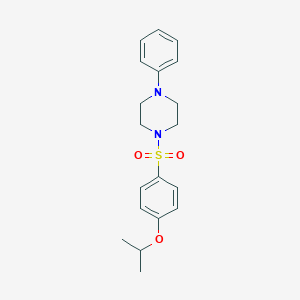 1-((4-(isopropoxy)phenyl)sulfonyl)-4-phenylpiperazineͼƬ