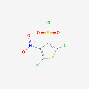 2,5-Dichloro-4-nitrothiophene-3-sulfonyl chlorideͼƬ