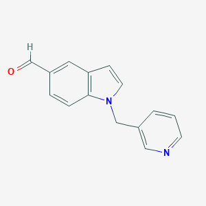 1-(Pyridin-3-ylmethyl)-1H-indole-5-carbaldehydeͼƬ