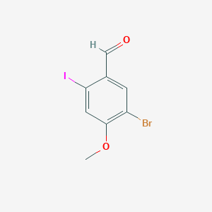 5-Bromo-2-iodo-4-methoxybenzaldehydeͼƬ