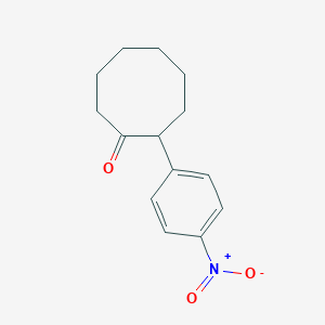 2-(4-Nitrophenyl)cyclooctan-1-oneͼƬ